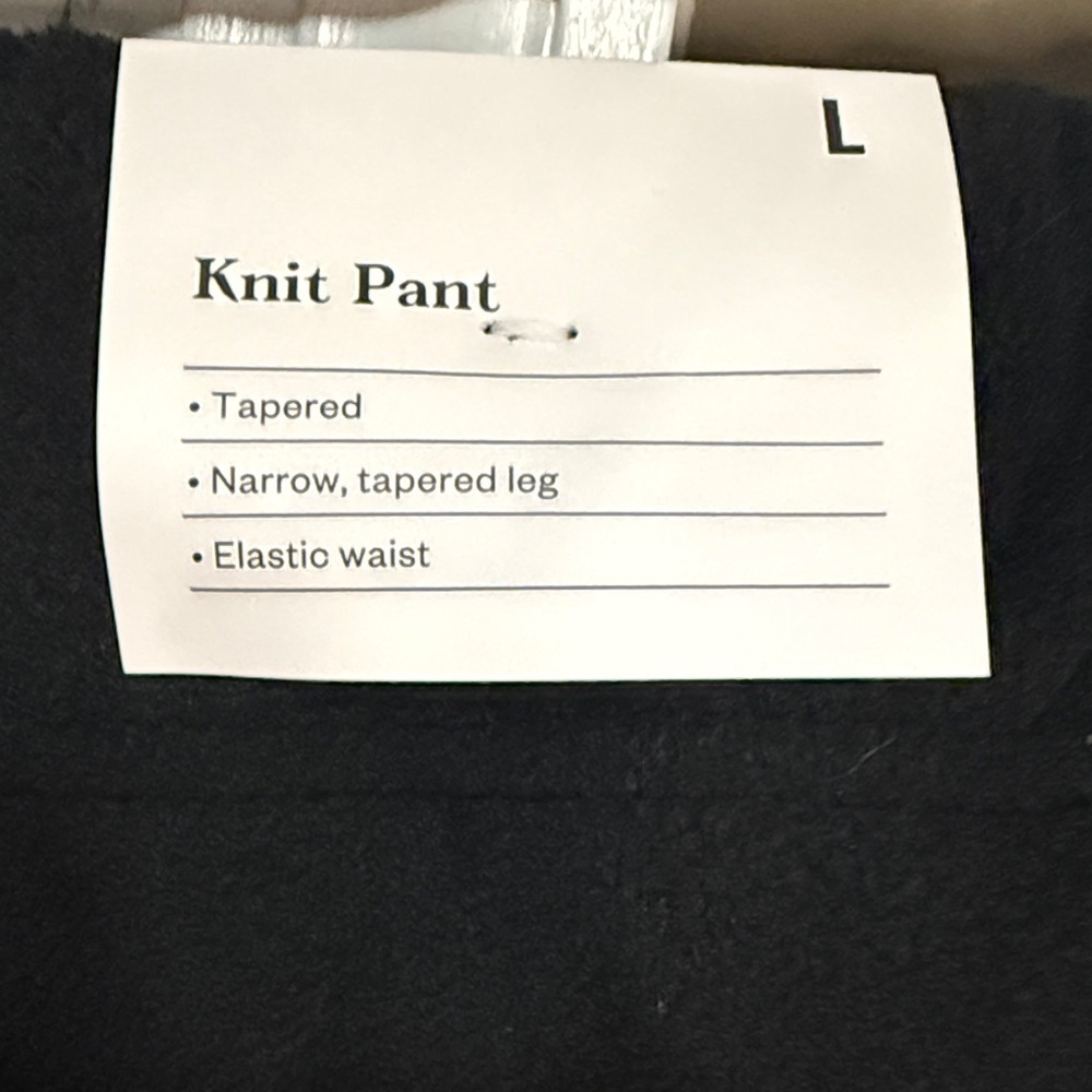 Goodfellow & Co Black Men's Knit Pants Size Large - Picture 5 of 8